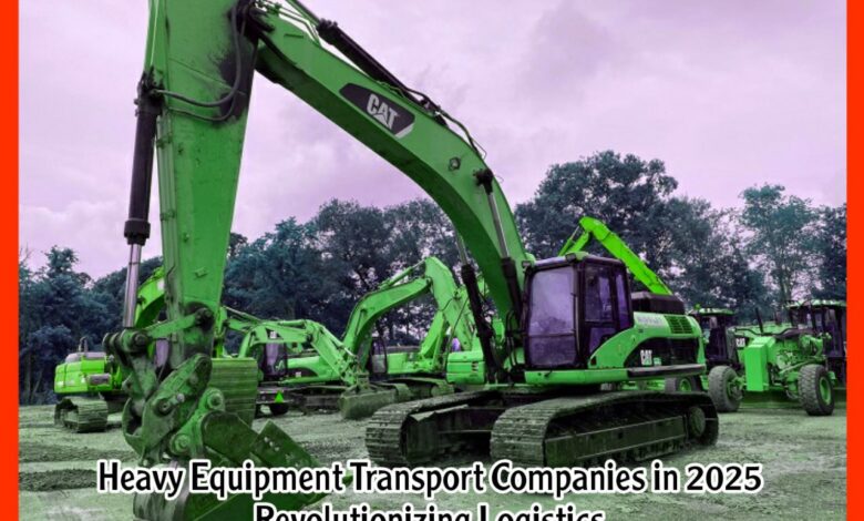 Heavy Equipment Transport Companies in 2025 Revolutionizing Logistics