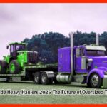 Nationwide Heavy Haulers 2025 The Future of Oversized Transport
