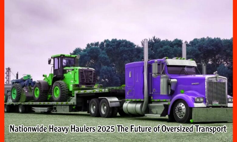 Nationwide Heavy Haulers 2025 The Future of Oversized Transport